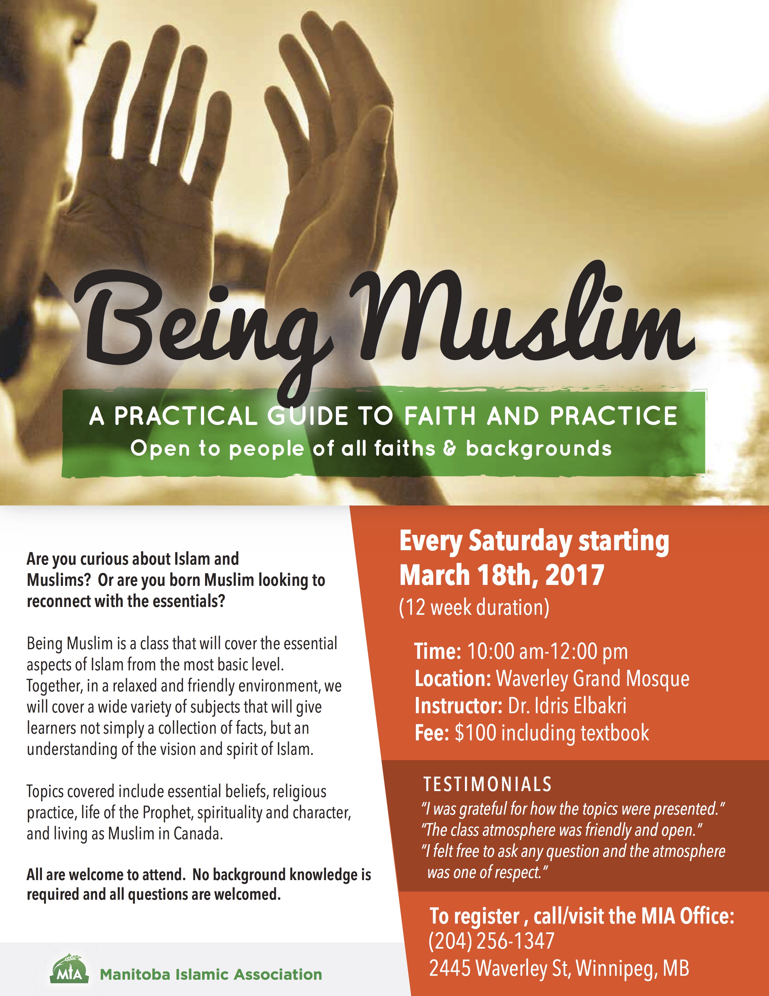 Being Muslim- A Practical Guide to the Faith and Practice 